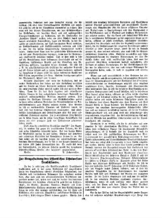 Zur Neugestaltung des öffentlichen Schulwesens Deutschland