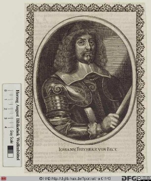 Bildnis Johann Beck (1637 Frhr. von)