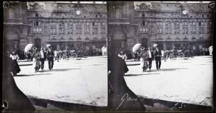 Paris. Place du Havre und Gare Saint-Lazare