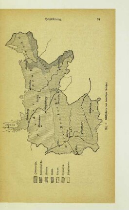 Völkerkarte des deutschen Reiches