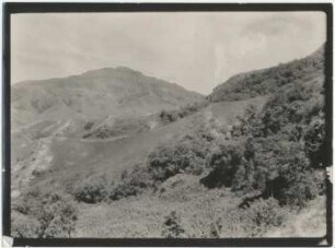 Berglandschaft zwischen Padilla und Río Grande