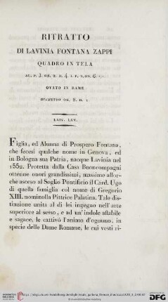 Ritratto di Lavinia Fontana Zappi
