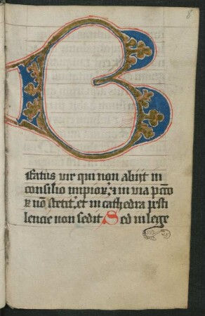 Psalterium non feriatum