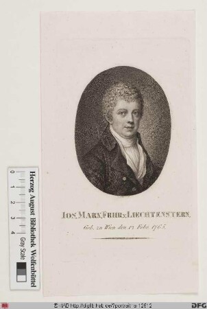 Bildnis Joseph Marx Frhr. von Liechtenstern