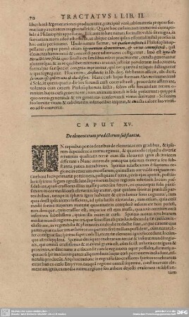 Caput XV. de elementorum praedictorum substantia.