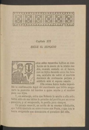 Capítulo XVI - Sigue el suplicio