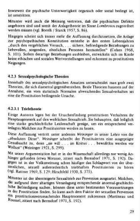 4.2.3.1 Triebtheorie