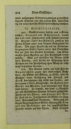 VI. Großbrittanien