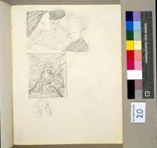 Matthäus mit dem Engel und Doppelporträt