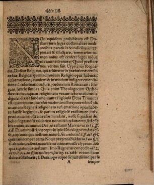 Specimen censurae Regnerianae : in gratiam studiosorum iurisprudentiae Romano-Germanicae ...