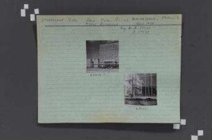 Straßenansichten. Berlin, Mitte, Karl-Marx-Allee (1949-1961 Stalinallee)