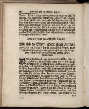 Das drey und zwanzigste Capitel.