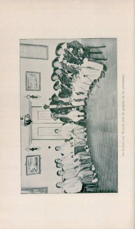 De Sultan van Ternate met de prinsen en de prinsessen