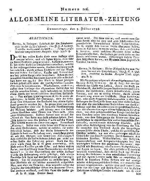 Galletti, J. G. A.: Lehrbuch für den Schulunterricht in der Geschichtkunde. 2. Aufl. Gotha: Ettinger 1797