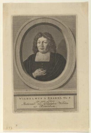 Bildnis des Wilhelmus a Brakel