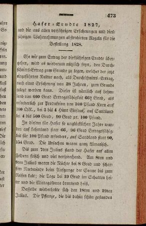 Hafer-Erndte 1827,[...]