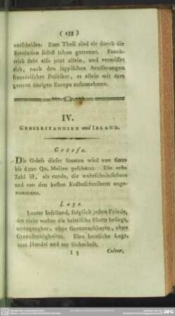 IV. Grosbritannien und Irland