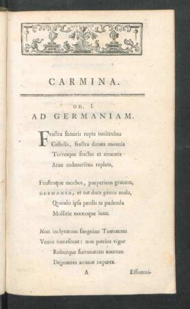 Carmina.