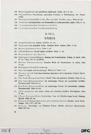Varia (Nr. 201-251)