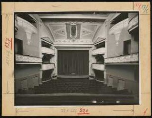 Hoftheater, Detmold: Ansicht Zuschauerraum