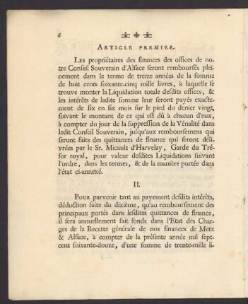 Article premier