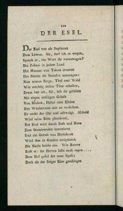112-136, Der Esel - Die Urne