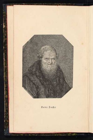 Hans Sachs. [Porträt]