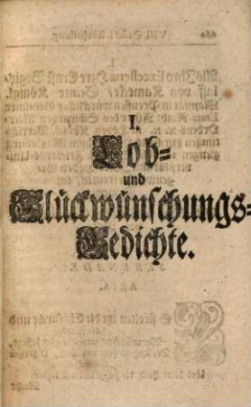 Auserlesene und theils noch nie gedruckte Gedichte unterschiedener Berühmten und geschickten Männer, 8