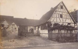 Bauernhof. Hauptstraße 61. Fachwerk