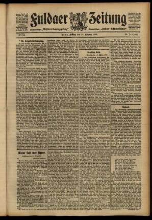 Ausgabe vom Freitag, den 19. Oktober 1906.