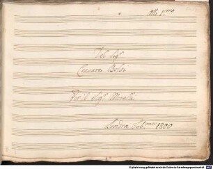 I Fratelli rivali, V (7), orch - BSB Mus.ms. 23226-1 : [spine title:] J FRATELLI RIVALI // WINTER