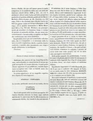 Notizia di alcune iscrizioni messapiche