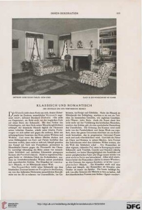 Klassisch und romantisch: der zentrale und der peripherische Mensch