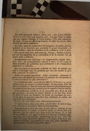 Proclamation de Charles-Philippe de France, Au Peuple Français