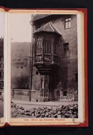 1141. Erker am Sebalder Pfarrhof.