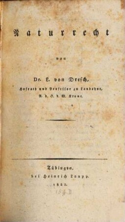 Naturrecht