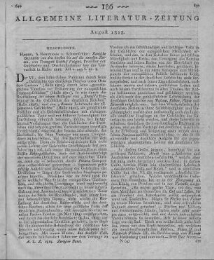 Voigtel, T. G.: Deutsche Geschichte von den ältesten bis auf die neuesten Zeiten. Halle: Hemmerde & Schwetschke 1818