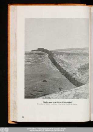 Stadtmauer von Derna (Cyrenaika)