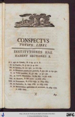 Conspectus Totius Libri.
