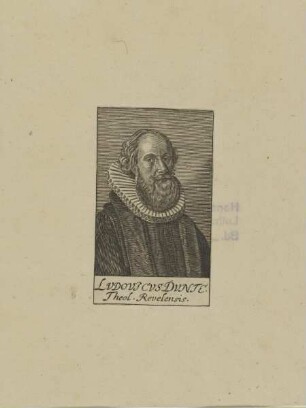 Bildnis des Ludovicus Dunte