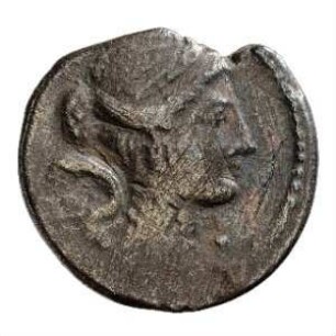 Münze, Denar, 46 v. Chr.