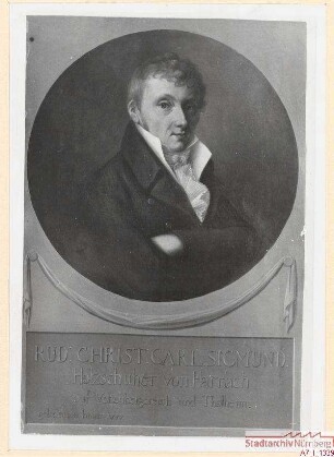 Rudolph Christoph Carl Sigmund Holzschuher; geb. 22. Januar 1777