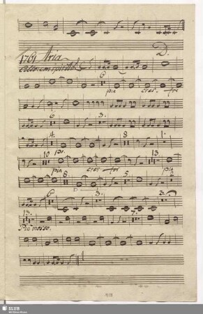 1761. Aria: Il furore se m'accende / Ghinassi, S.