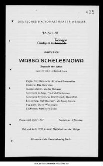 Wassa Schelesnowa