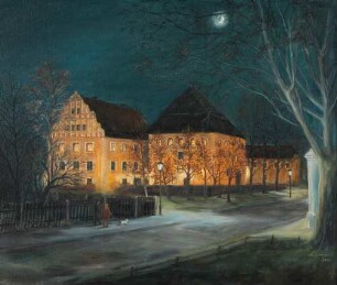 Sybille Grunert - Schloss bei Nacht