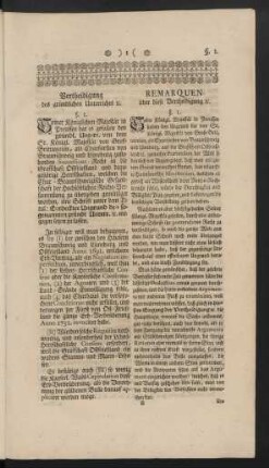 Vertheidigung des gründlichen Unterrichts [et]c. = Remarquen über diese Vertheidigung [et]c. §. I.