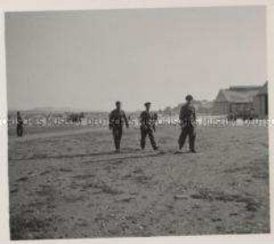 Wehrmachtssoldaten, Soldaten in Griechenland, Fluplatz Tatoi (Athen)