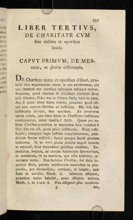 337-339, Caput Primum