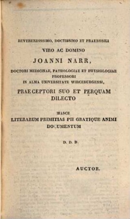 De lue veterum et recentium : Diss. inaug. med.