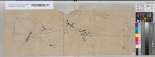 Straße von Blatzheim-Widdendorf nach Jackerath. Bl. 1-4 [Bgm. Buir, Esch, Pütz, Heppendorf]. Feb. 1856. J.P. Bellingrath, Geometer, Köln